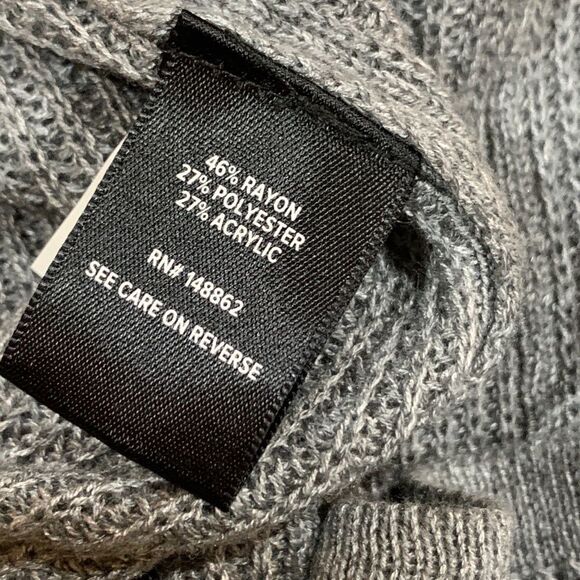 NWT Torrid longline cardigan sweater gray Sz 10 NEW - Picture 10 of 11